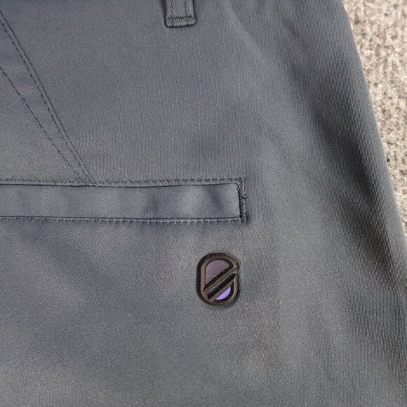 Extracurricular Mens Shorts 38 Blue Solid 10" in Performance Golf NEW - Picture 11 of 11